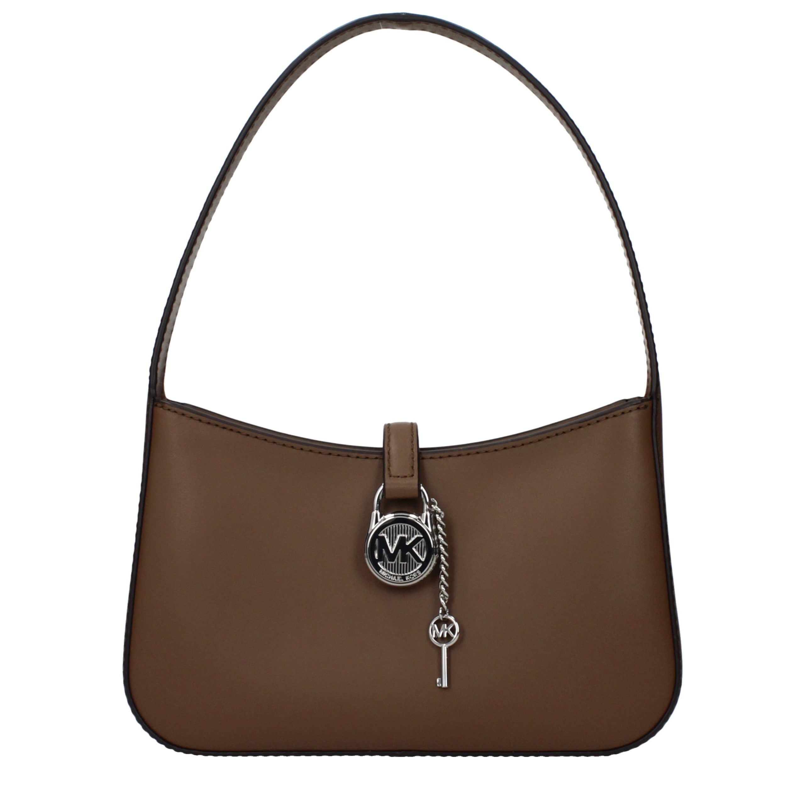 Michael Kors Braune Lederhandtasche