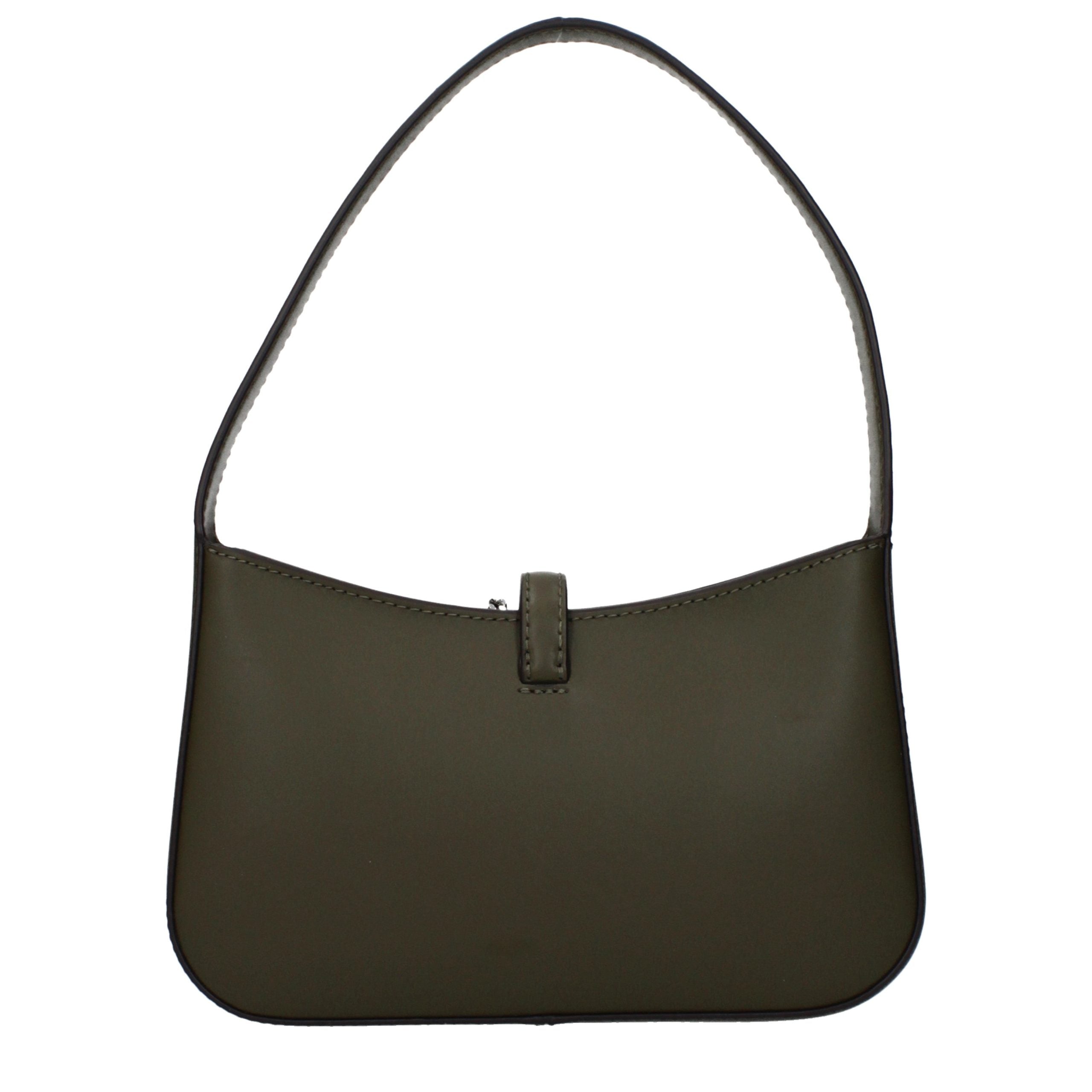 Michael Kors Grüne Lederhandtasche