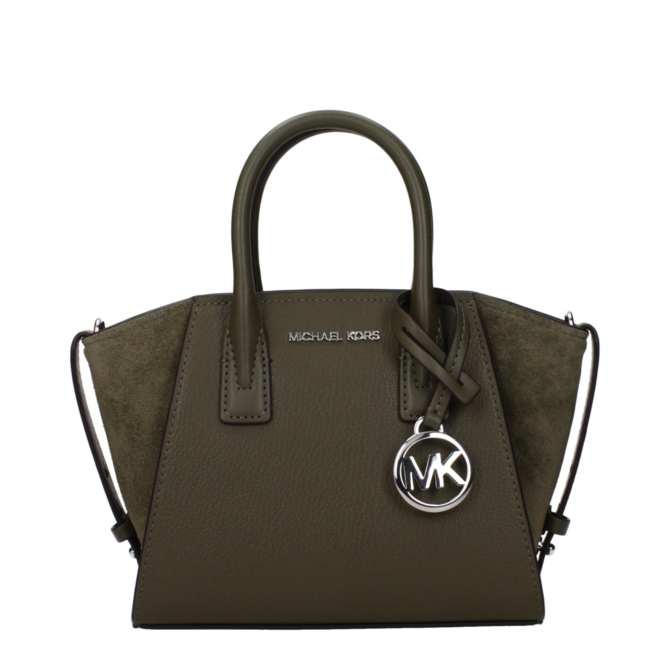 Michael Kors Grüne Lederhandtasche