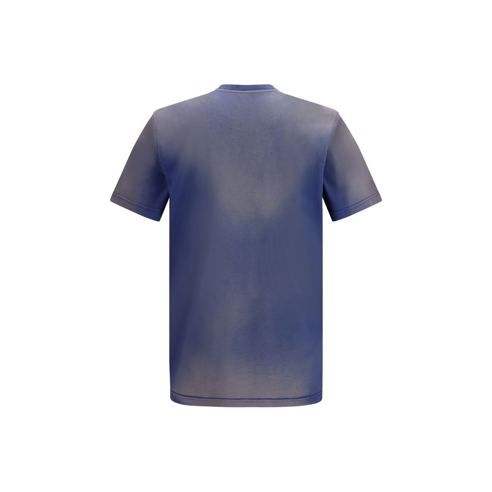 Moschino Blaues Baumwoll-T-Shirt