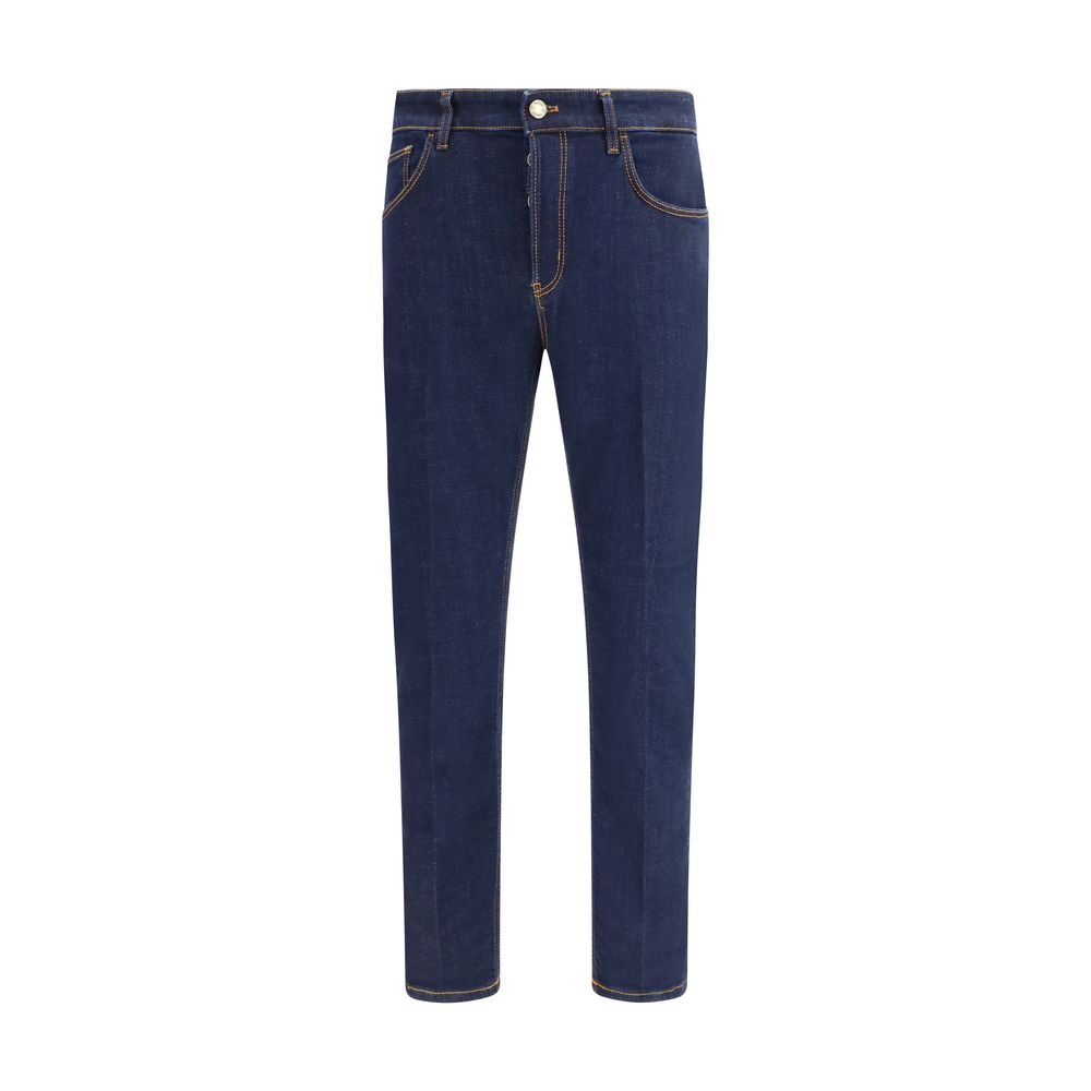 PT Torino Blaue Baumwolljeans Denim