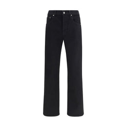 Golden Goose Schwarze Baumwoll-Jeans im Slim Fit