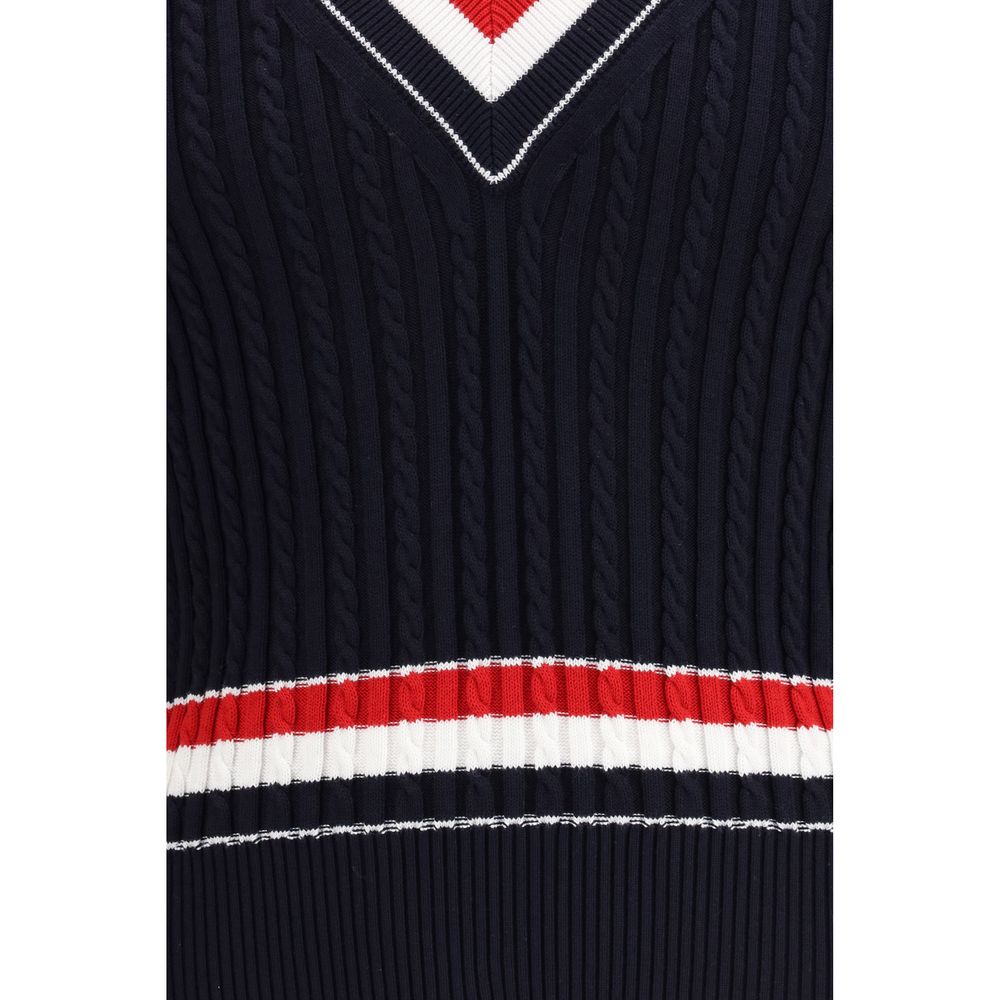 Thom Browne Blauer Baumwoll-Sweatshirt