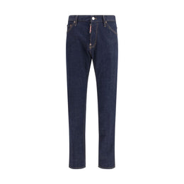 Dsquared² Blaue Baumwolljeans Denim