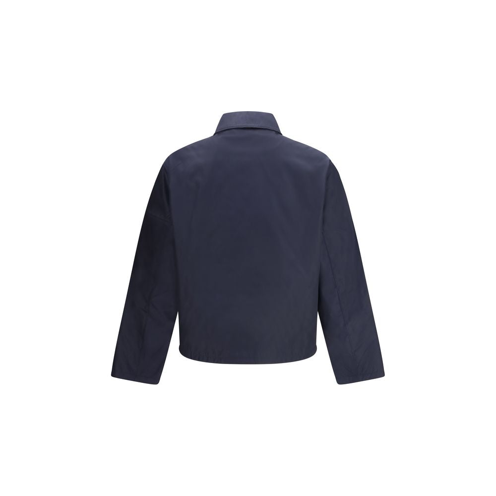 Prada Blaue Jacke aus Nylon