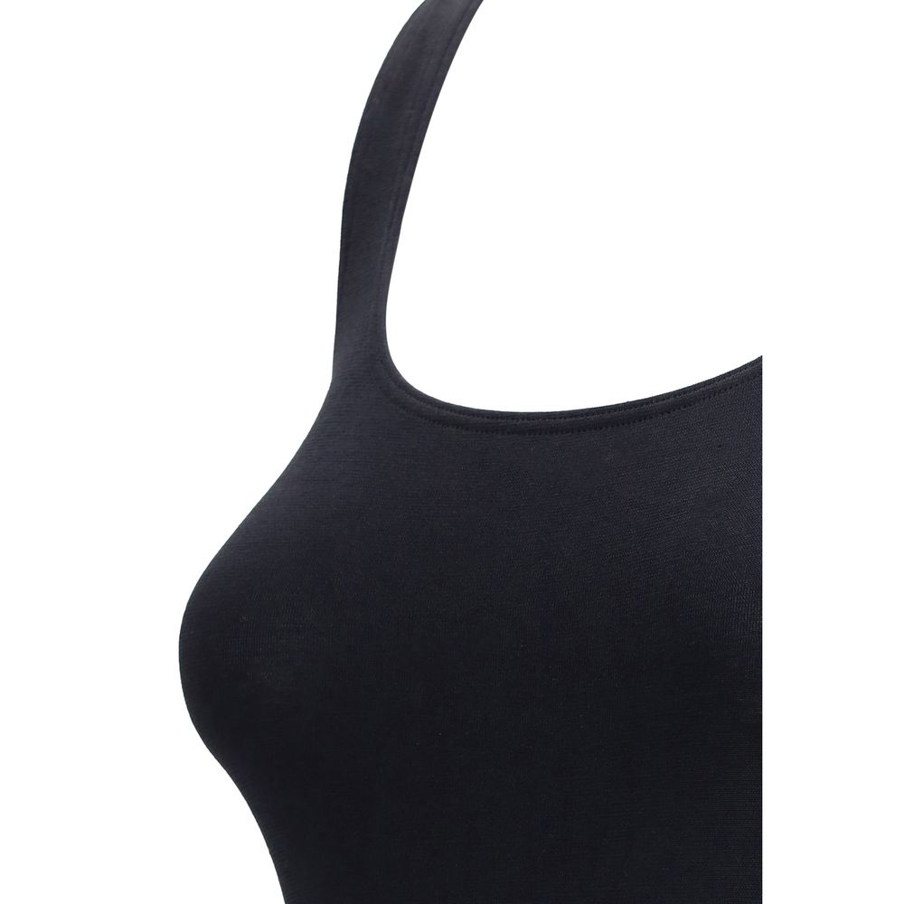 Wolford Schwarzer Baumwollbody
