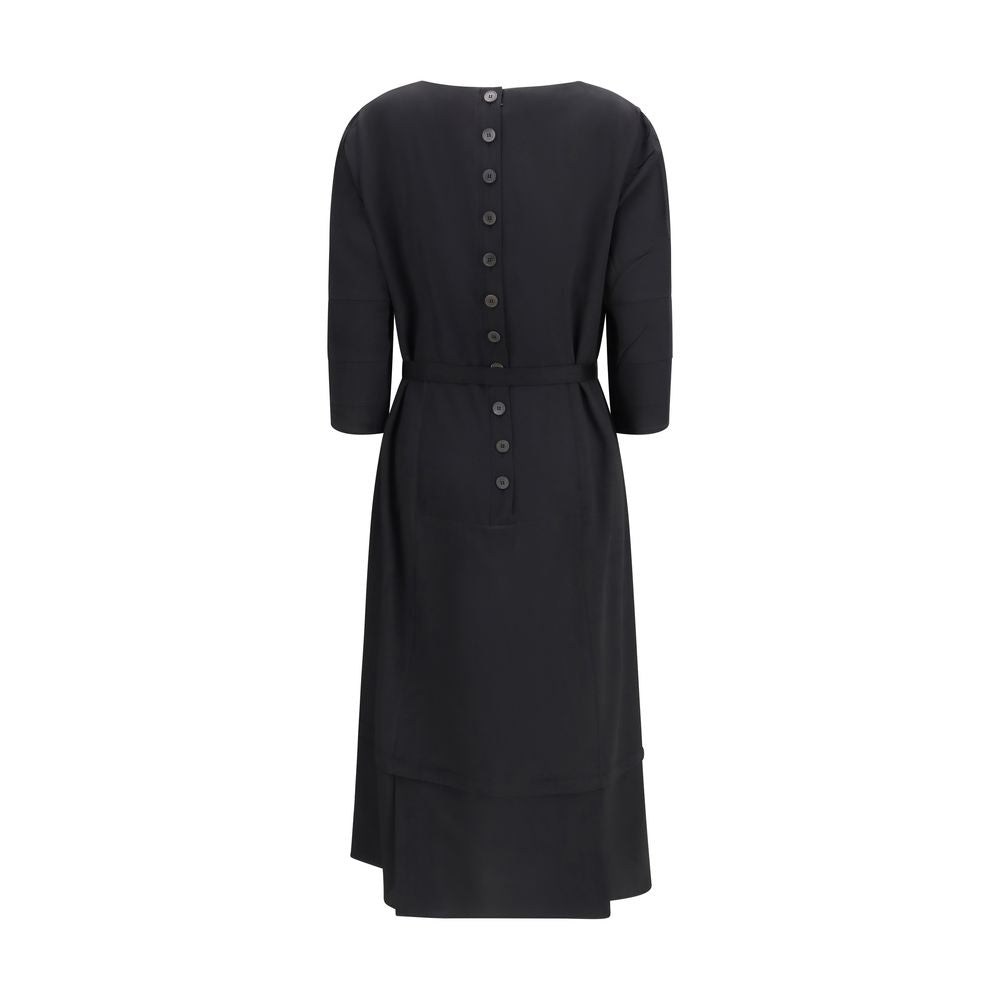 Prada Schwarzes Freizeitkleid aus Acetat