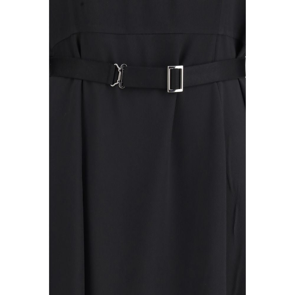 Prada Schwarzes Freizeitkleid aus Acetat