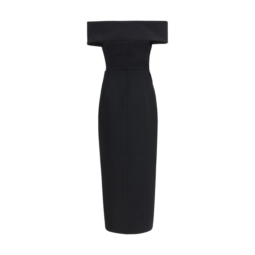 Khaite Schwarzes Cocktailkleid aus Polyester