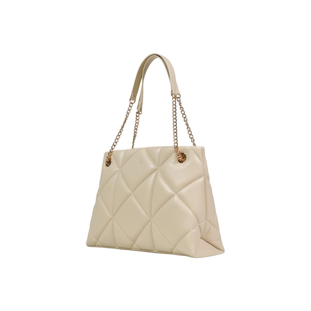 Love Moschino Beige Kunstleder Handtasche