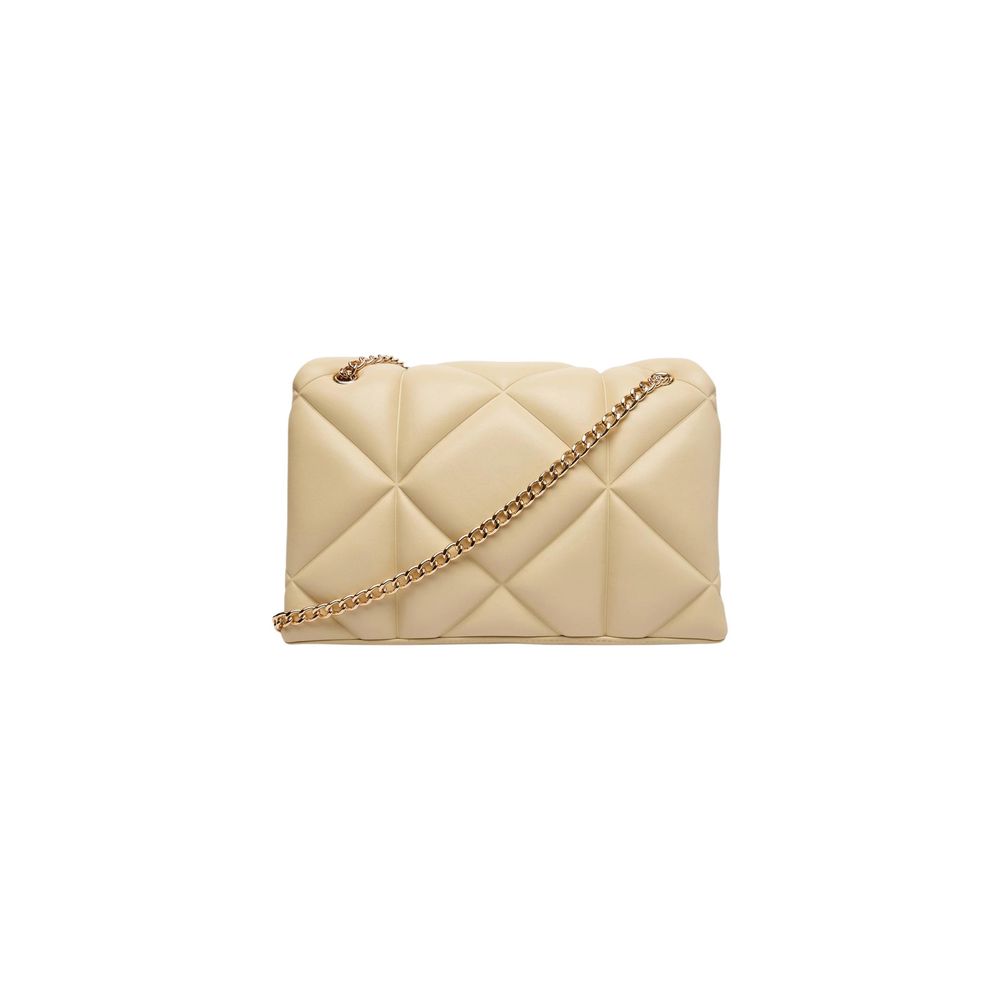 Love Moschino Beige Kunstleder Handtasche