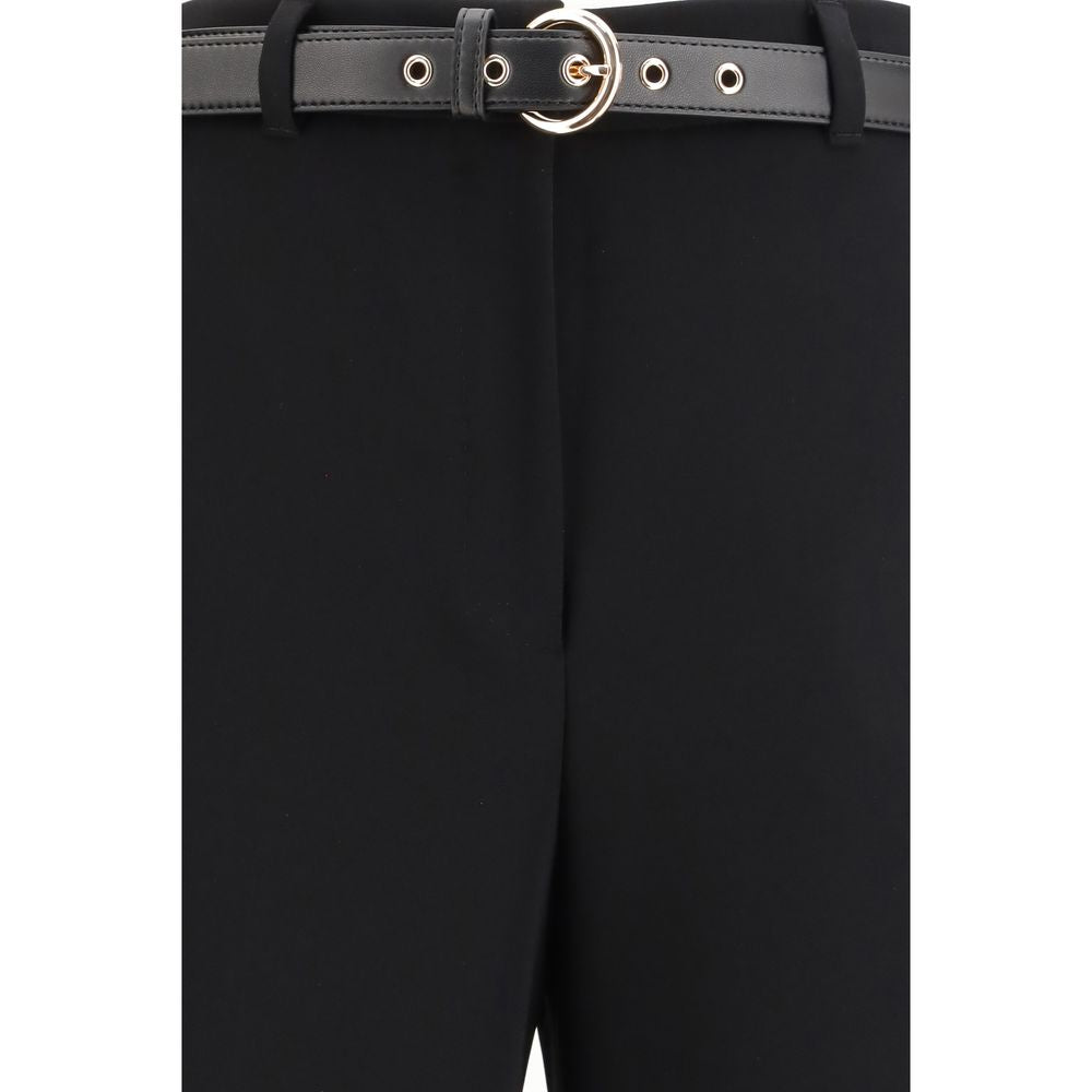 Max Mara Schwarze Triacetat-Anzughose