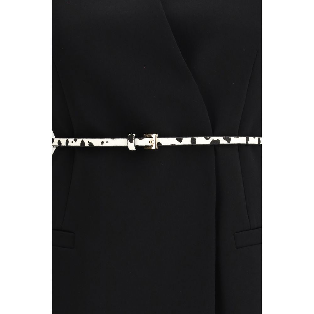 Max Mara Schwarzer Triacetat-Mantel