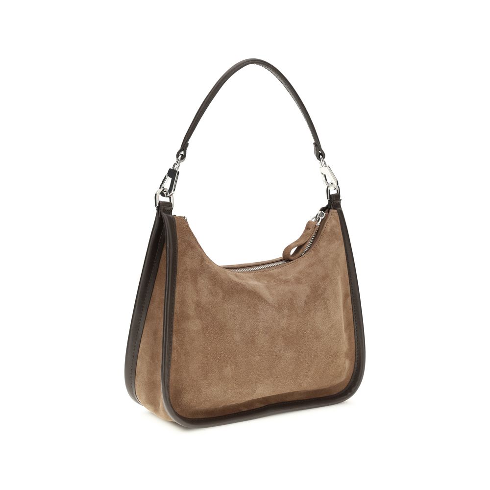 Pierre Hardy Braune Kalbsleder Bos Taurus Schultertasche