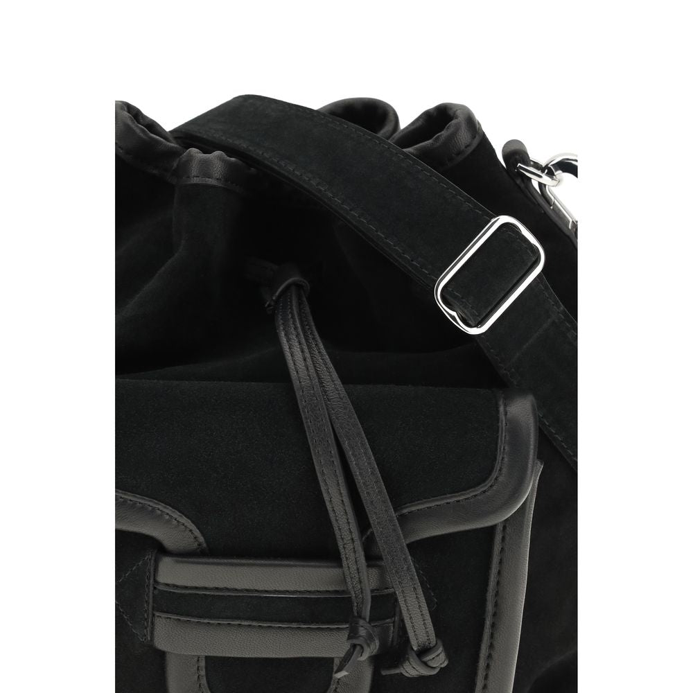 Pierre Hardy Schwarze Kalbsleder Bos Taurus Bucket Bag