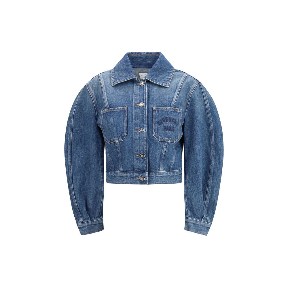 Givenchy Blaue Jeansjacke aus Baumwolle