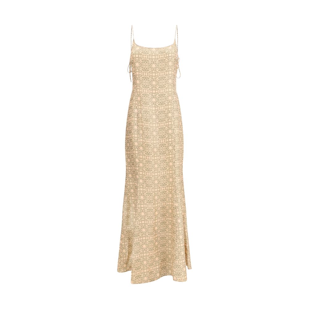 Kristina Ti Mehrfarbiges Freizeitkleid aus Viskose
