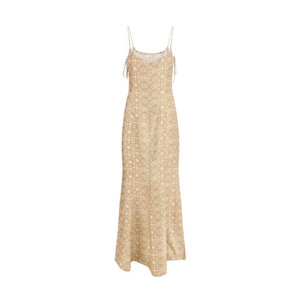 Kristina Ti Mehrfarbiges Freizeitkleid aus Viskose
