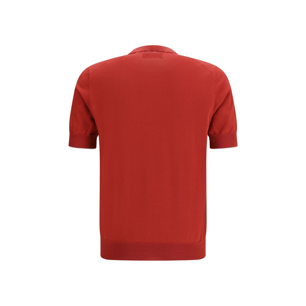 Brunello Cucinelli Mehrfarbiges Baumwoll-T-Shirt
