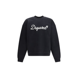 Dsquared² Schwarzer Baumwoll-Sweatshirt