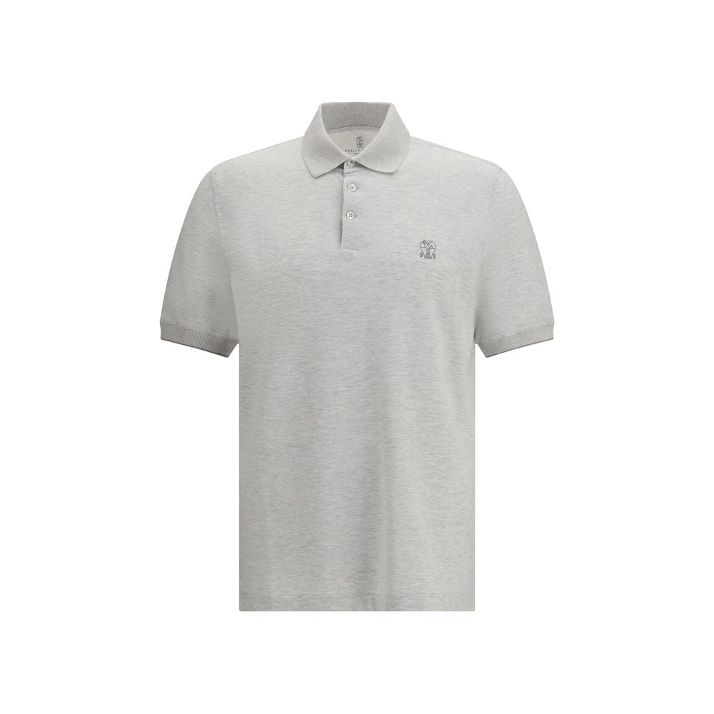 Brunello Cucinelli Graues Baumwoll-Sweatshirt