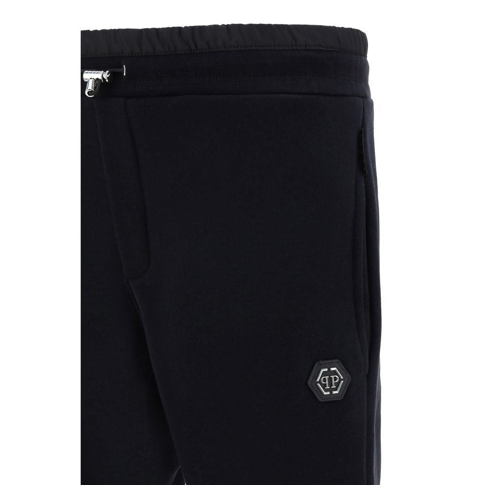 Philipp Plein Schwarze Baumwoll-Jogginghose (Trainingshose)