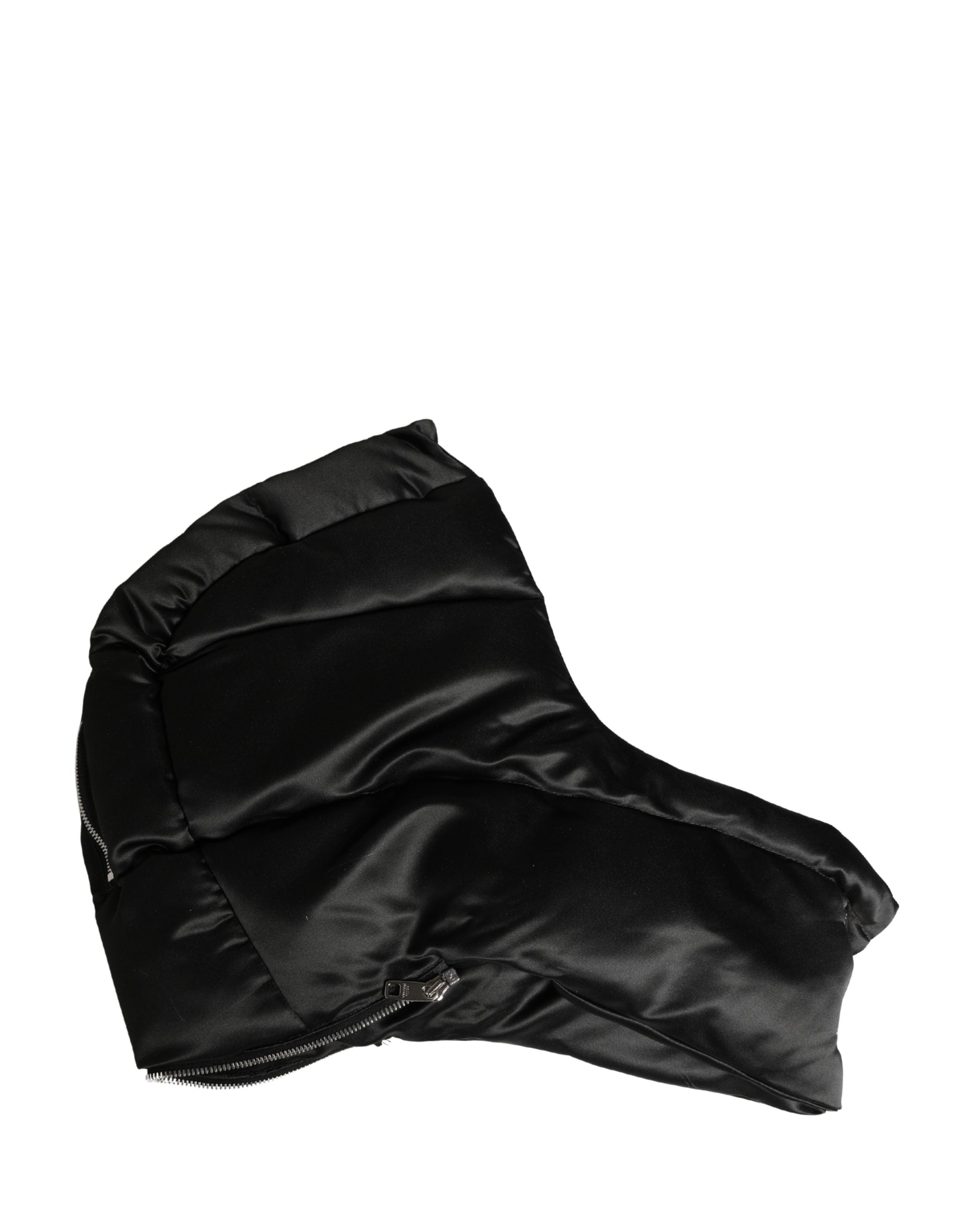 Dolce & Gabbana Schwarze Polyester Ganzkopf-Kopfbedeckung Capello Hut
