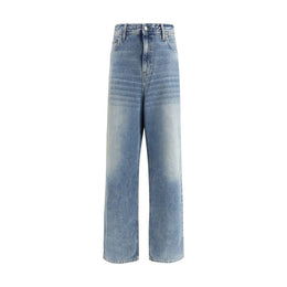 Haikure Blaue Baumwolljeans im Relaxed Fit