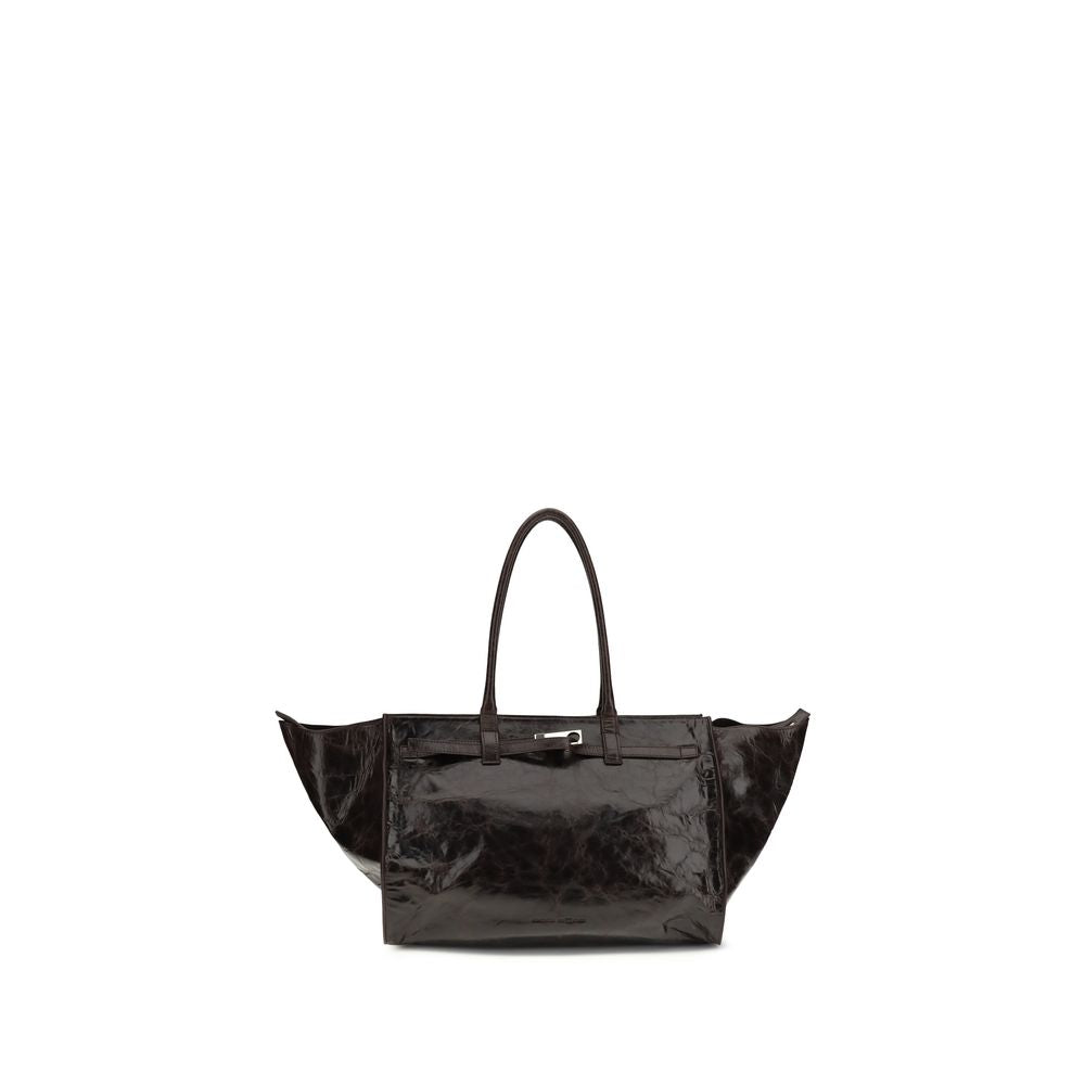 Benedetta Bruzziches Braune Kalbsleder Bos Taurus Schultertasche