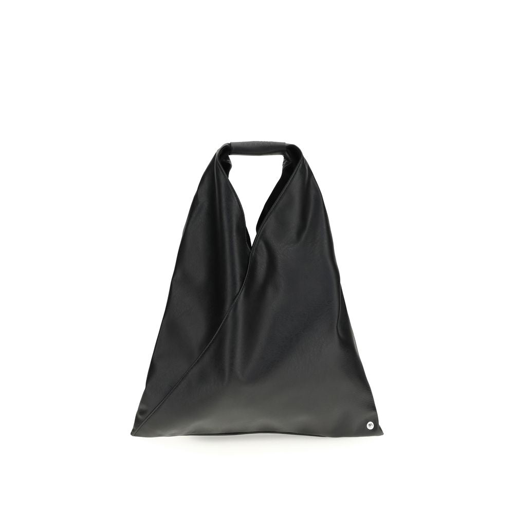 MM6 Schwarze Handtasche aus Polyethylen