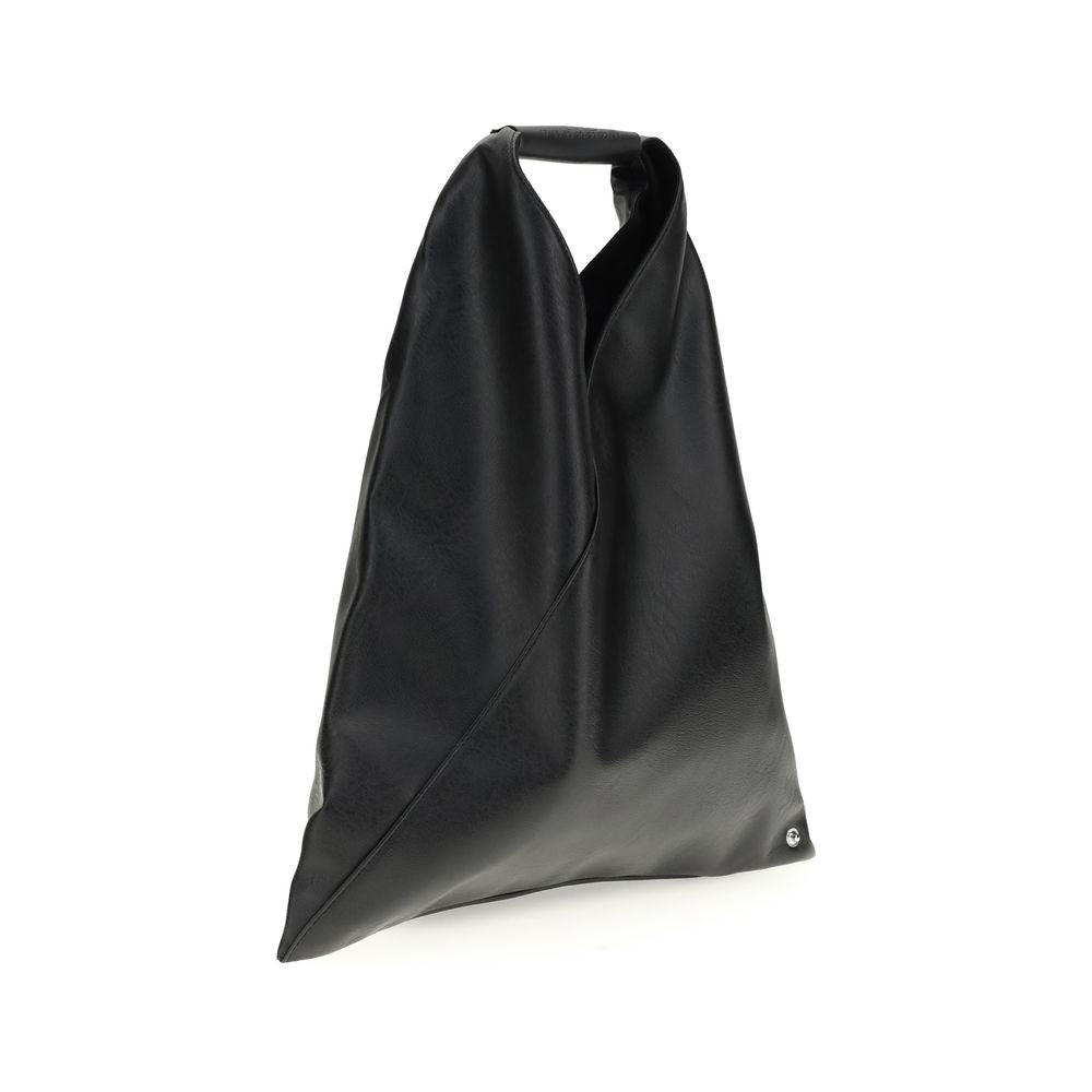 MM6 Schwarze Handtasche aus Polyethylen