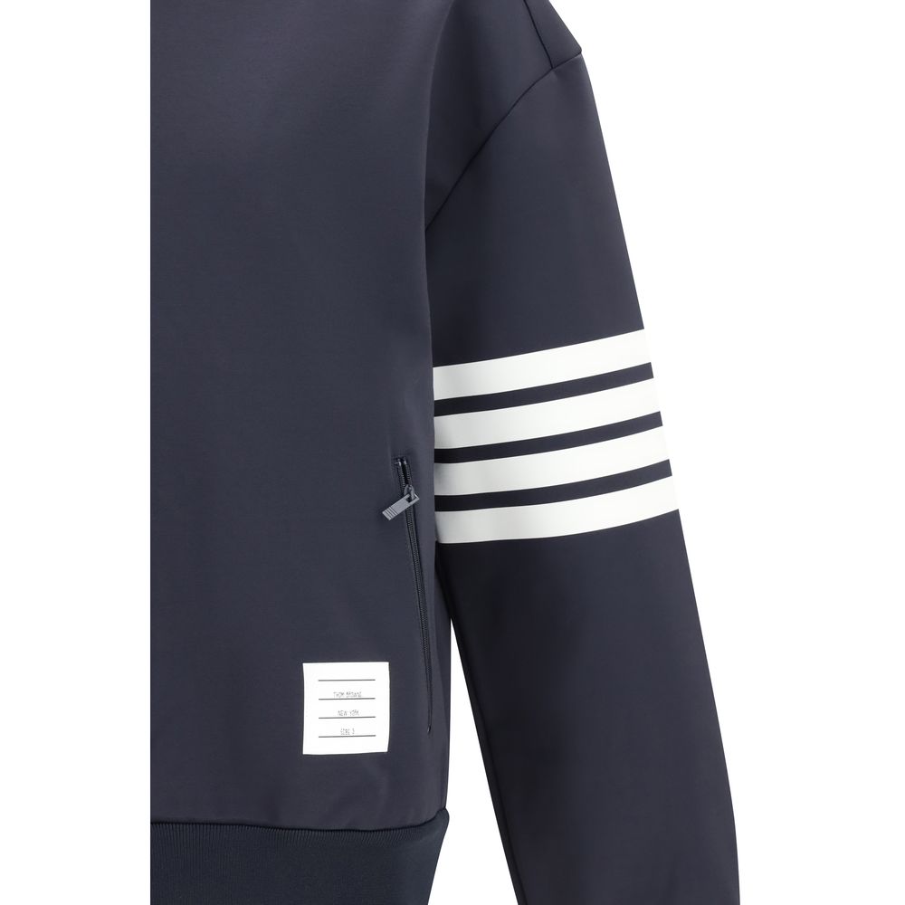 Thom Browne Blauer Viskose-Bomber