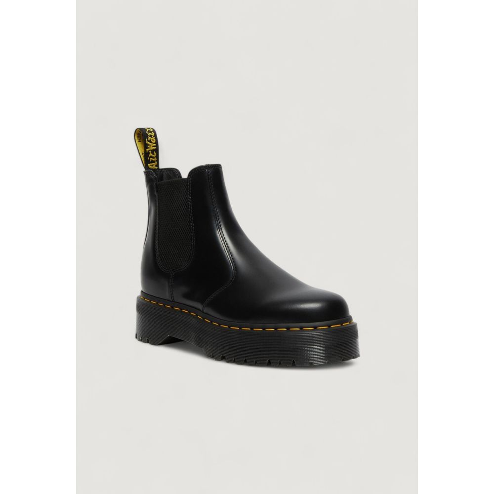 Dr. Martens Schwarze Leder-Stiefeletten