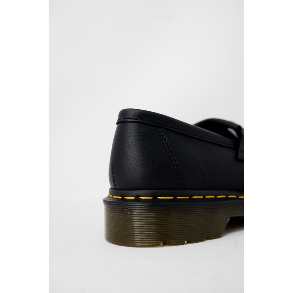 Dr. Martens Schwarze Leder Plateau-Pumps