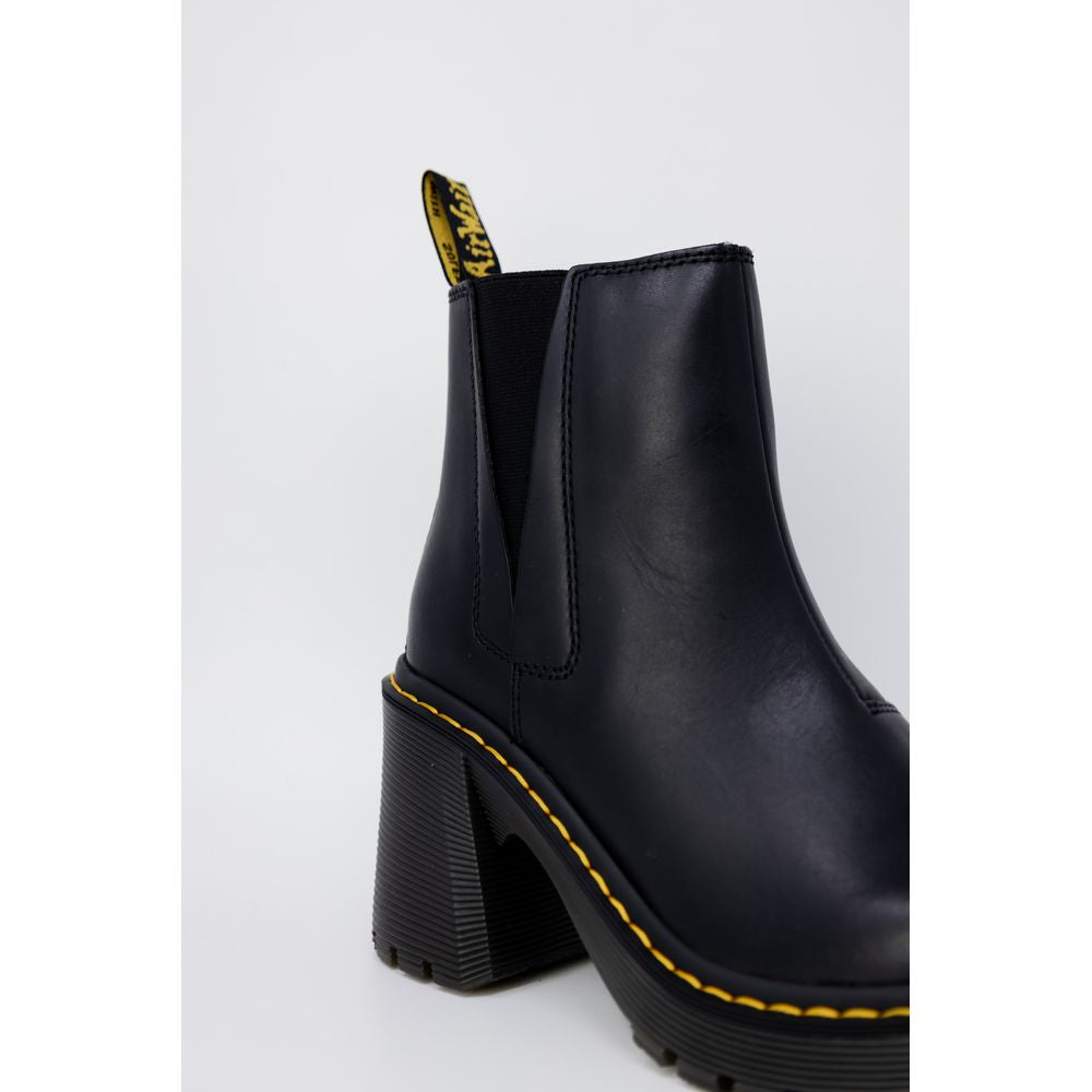 Dr. Martens Schwarze Leder Pumps mit hohem Absatz