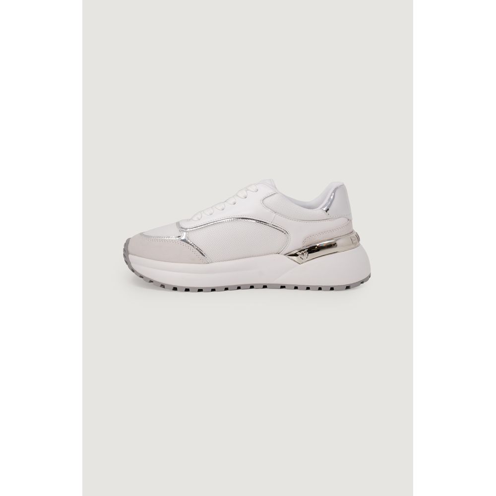 PINKO Weiße Low-Top-Sneaker aus Leder