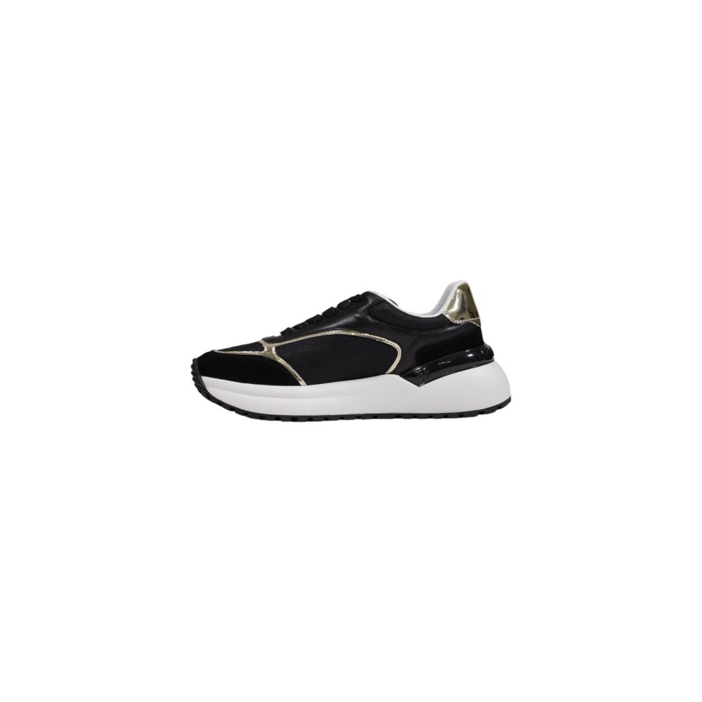 PINKO Schwarze Leder Low-Top-Sneaker