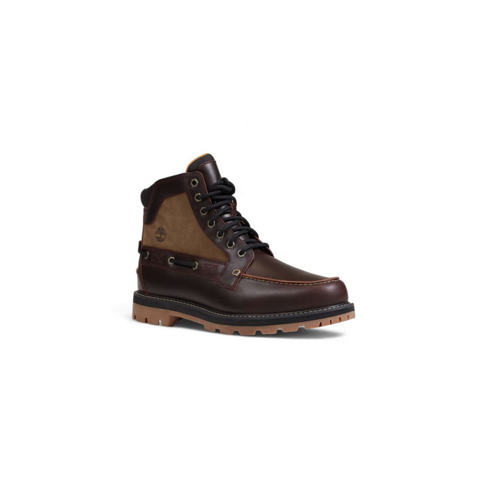 Timberland Braune Schnürstiefel aus biobasiertem Material