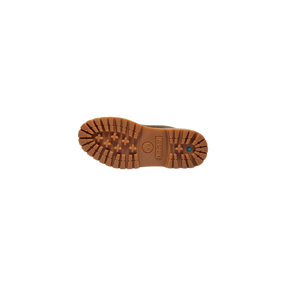 Timberland Braune Schnürstiefel aus recyceltem Leder