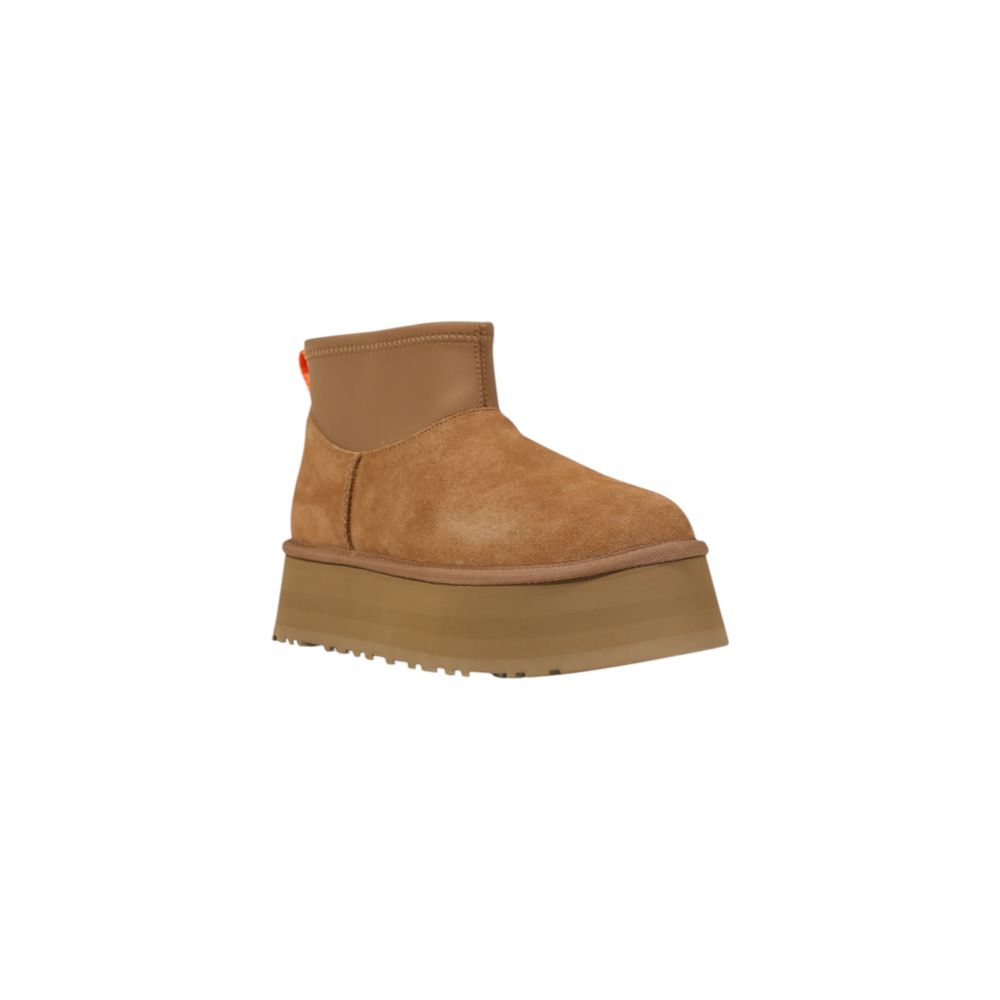 UGG Beige Wildleder-Stiefeletten