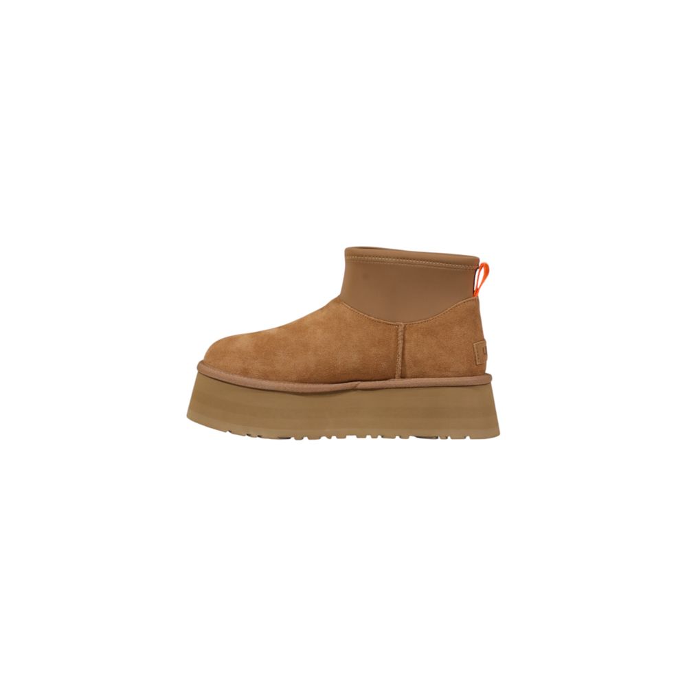 UGG Beige Wildleder-Stiefeletten