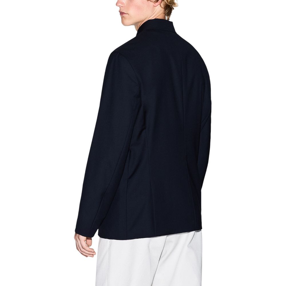 Armani Exchange Schwarzer Blazer aus Polyester