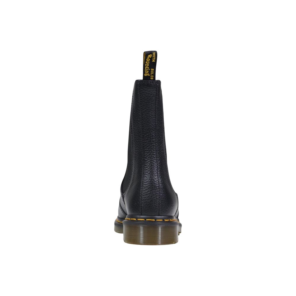 Dr. Martens Schwarze Leder-Stiefeletten