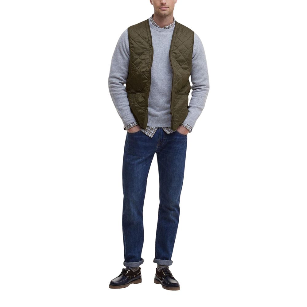 Barbour Grüne Polyamid-Ärmellose Jacke