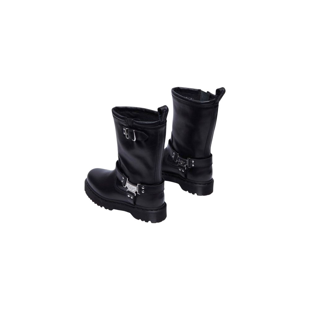Dr. Martens Schwarze Leder Schnürstiefel