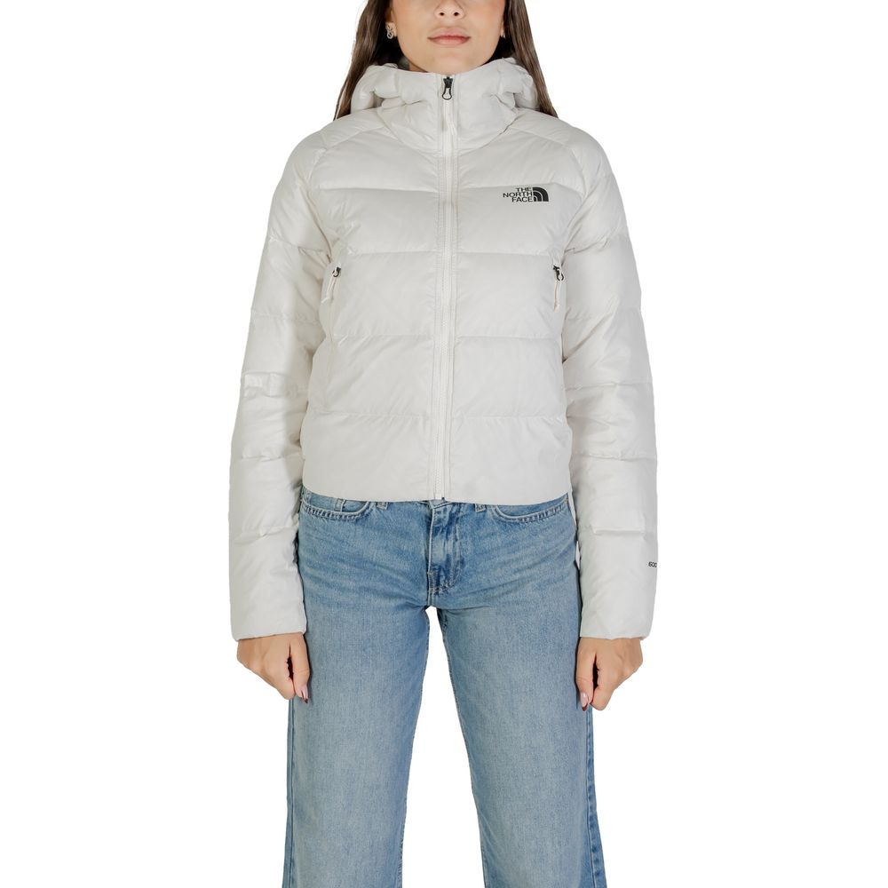 The North Face Cremefarbener Nylonmantel