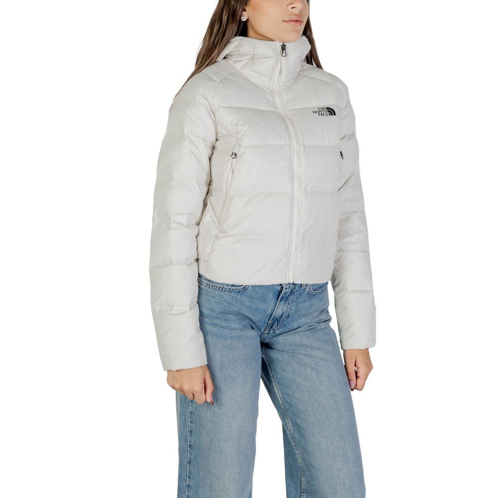 The North Face Cremefarbener Nylonmantel