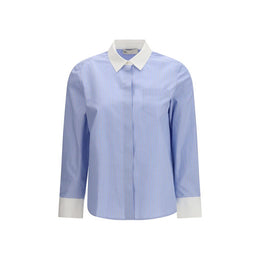 Tory Burch Blaues Baumwollhemd