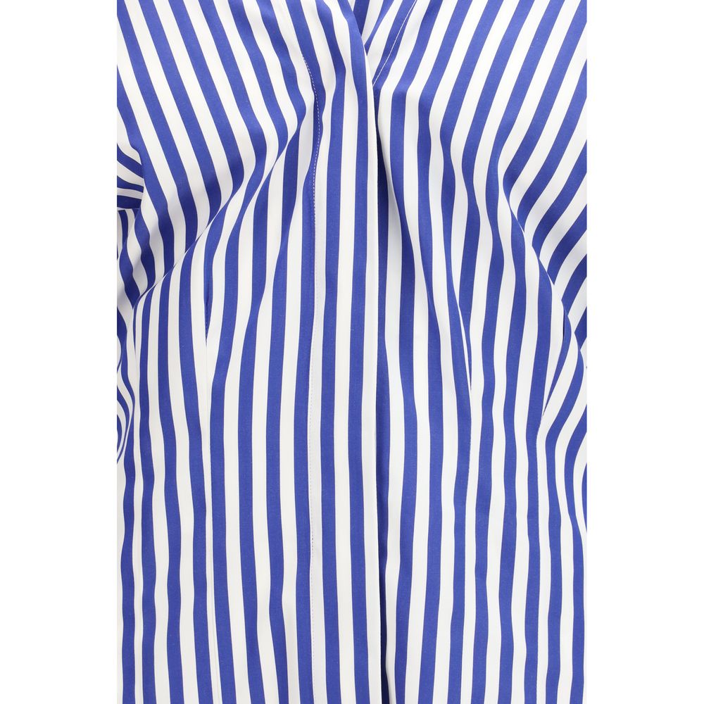 Givenchy Blaues Baumwollhemd mit Muster