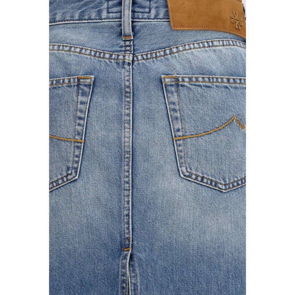 Jacob Cohen Blaue Jeansrock